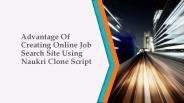 Benefits Of Creating Online Job Search Sites