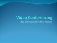 Video Conferencing
