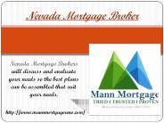 Nevada Mortgage Broker