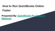 How to Run QuickBooks Online Faster