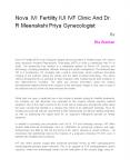 Nova	IVI	Fertility IUI IVF Clinic And Dr.  R Meenakshi Priya Gynecologist PowerPoint PPT Presentation