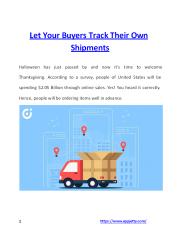 Let Your Buyers Track Their Own Shipments (1)