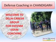 Defense Exam Coaching in CHANDIGARH