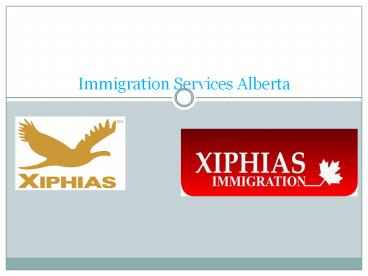 What Is Immigration Services Alberta?