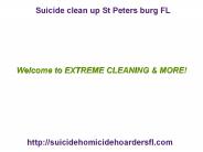 Homicide Clean Up Clearwater FL