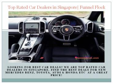 Top Rated Car Dealers in Singapore| Funnel Flock