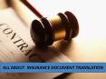 Insurance Docs Translation
