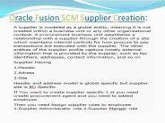Oracle Fusion SCM