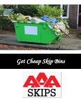 Get Cheap Skip Bins