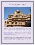 Best Places to Visit in Jaisalmer PowerPoint PPT Presentation