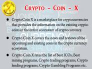 What is Crypto coin x?