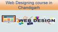 web designing course in chandigarh (1) PowerPoint PPT Presentation
