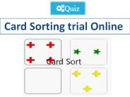 Card Sorting trial Online