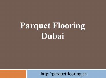 Flooring Dubai