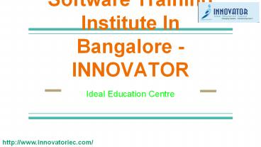 Best Software Training Institute in Bangalore _ Innovator IEC
