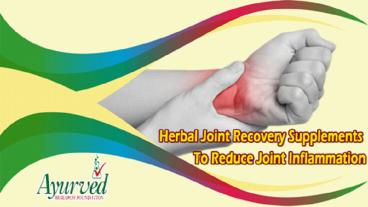 Herbal Joint Recovery Supplements to Reduce Joint Inflammation