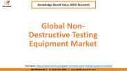 Global Non-Destructive Testing Equipment Market Growth