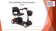 Travel mobility scooter market 