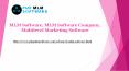 MLM Software, MLM Software Company, Multilevel Marketing Software PowerPoint PPT Presentation