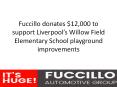 Fuccillo donates $12,000 to support Liverpool’s Willow Field Elementary School playground improvements PowerPoint PPT Presentation