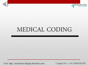 Medical coding training in Hyderabad | Medical Coding Hyderabad