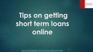 Tips on getting loans- Big daddy loans