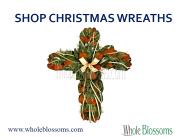 Shop Christmas Wreaths - www.wholeblossoms.com