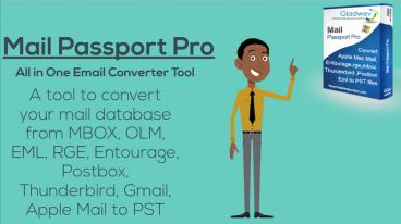 Convert MBOX, OLM, EML, Apple Mail, Gmail, Thunderbird to PST