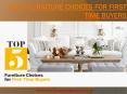 Top 5 Furniture Choices For First-Time Buyers