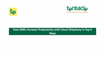 Benefits of Cloud Telephony to Increase Productivity