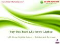 Best LED Grow Lights PowerPoint PPT Presentation