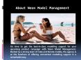 Neon Model Management is a leading modelling agency in Sydney PowerPoint PPT Presentation
