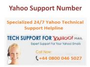 Yahoo Helpline Number