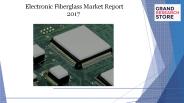 Electronic fiberglass market report 2017