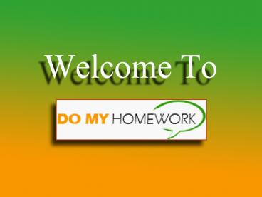 Do My Home Work