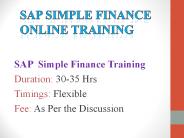 SAP Simple Finance Tutorial