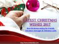 Christmas Day Wishes and Text Messages Collection 2017 PowerPoint PPT Presentation