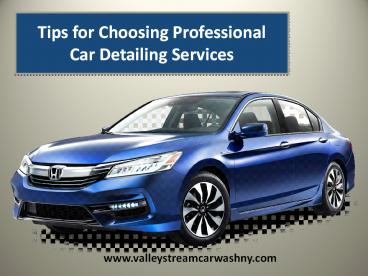 Car detailing services in Valley Stream NY