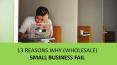 3 Reasons Why Wholesale Business Fail PowerPoint PPT Presentation