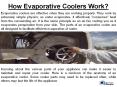 How Evaporative Coolers Work? PowerPoint PPT Presentation