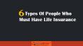 6 types of people who must have life insurance PowerPoint PPT Presentation