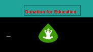 Donation for Education