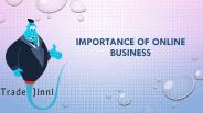 Importance of Online Business