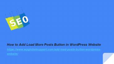 Add Load More Posts Button in WordPress Website