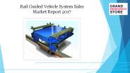Rail guided vehicle system sales market report 2017