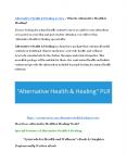 Alternative Health & Healing Review demo - $22,700 bonus PowerPoint PPT Presentation