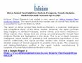 Africa Animal Feed Additives Market Prospects, Trends Analysis, Market Size and Forecasts up to 2023 PowerPoint PPT Presentation
