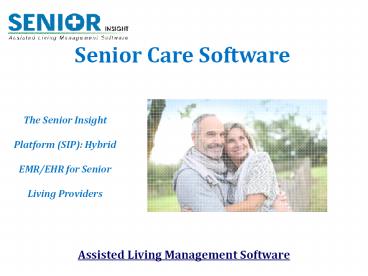 Senior Care Software