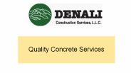 Quality Concrete Services by Denali Construction