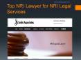 Top NRI Lawyer for NRI Legal Services PowerPoint PPT Presentation